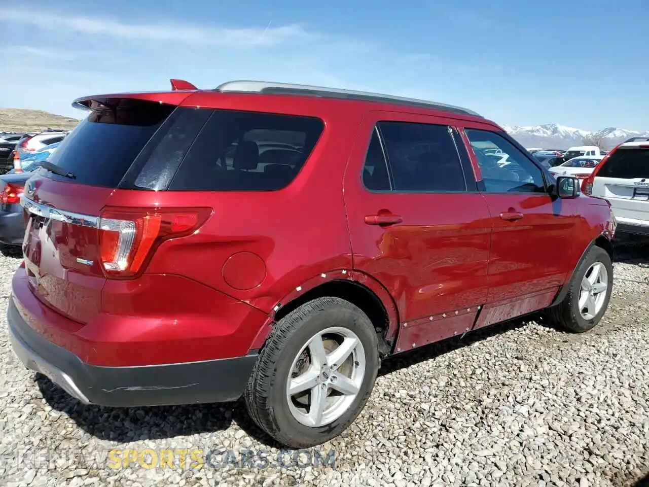 3 Photograph of a damaged car 1FM5K8DH6GGC86724 FORD EXPLORER 2021