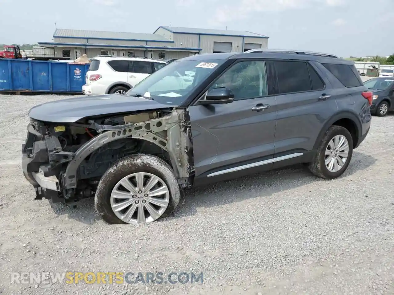 1 Photograph of a damaged car 1FM5K8FW1MNA11507 FORD EXPLORER 2021