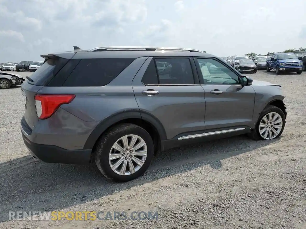 3 Photograph of a damaged car 1FM5K8FW1MNA11507 FORD EXPLORER 2021