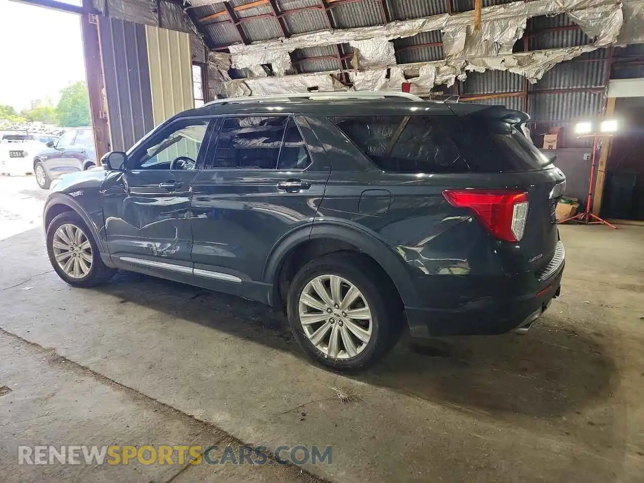 2 Photograph of a damaged car 1FM5K8FW3MNA21732 FORD EXPLORER 2021