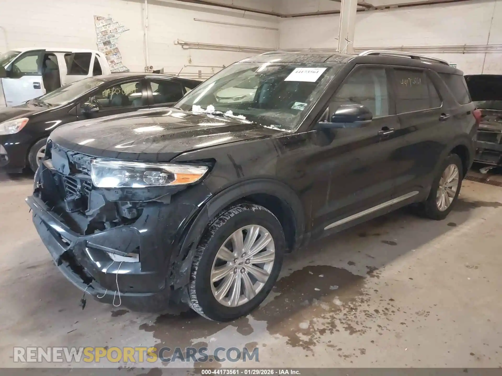 2 Photograph of a damaged car 1FM5K8FW4MNA05328 FORD EXPLORER 2021
