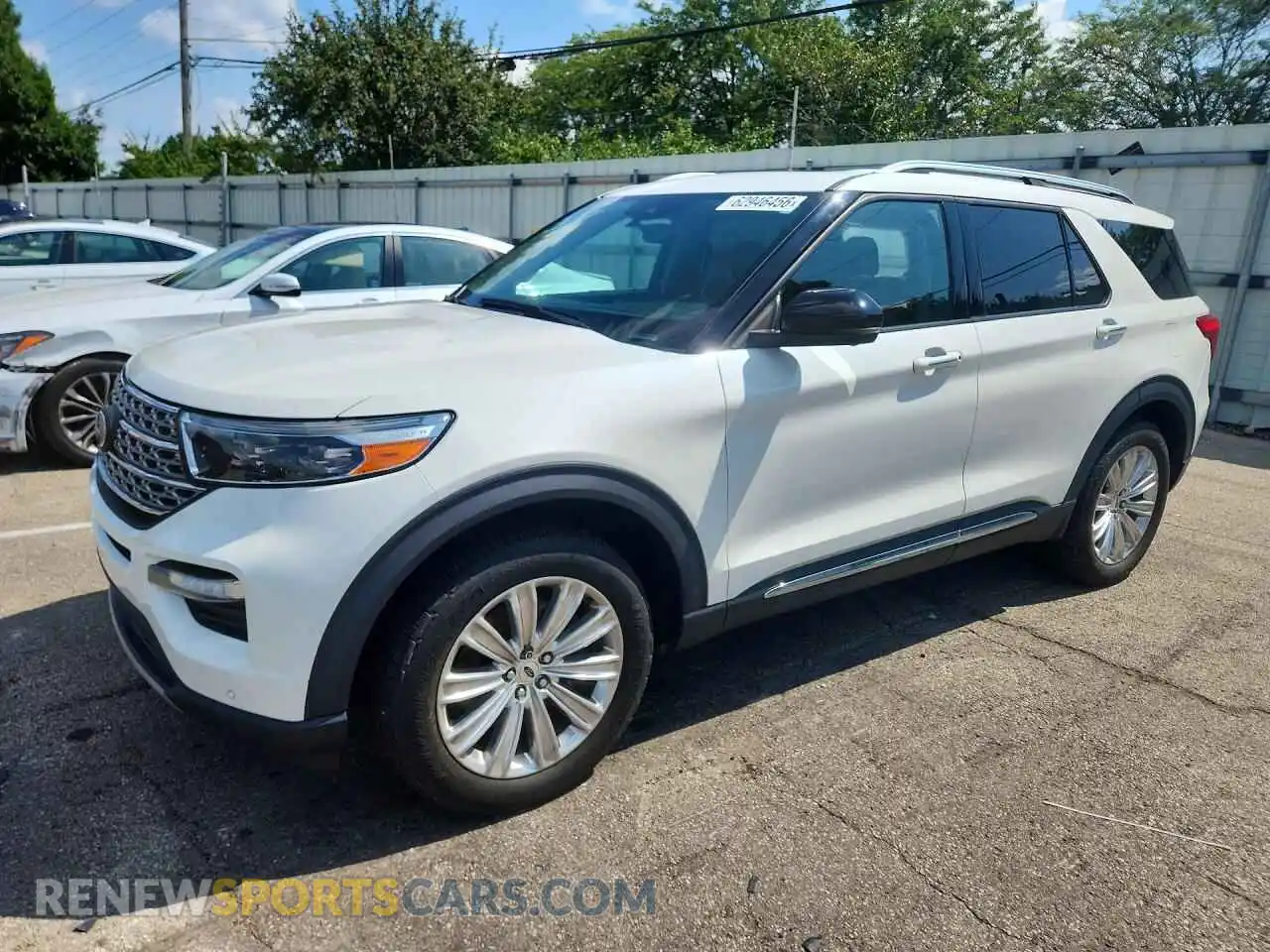 1 Photograph of a damaged car 1FM5K8FW5MNA08349 FORD EXPLORER 2021
