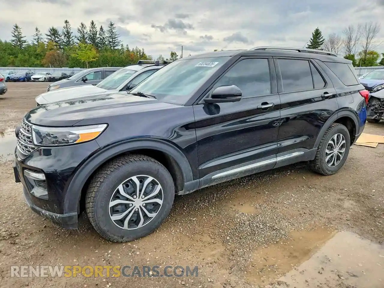 1 Photograph of a damaged car 1FM5K8FW6MNA03788 FORD EXPLORER 2021