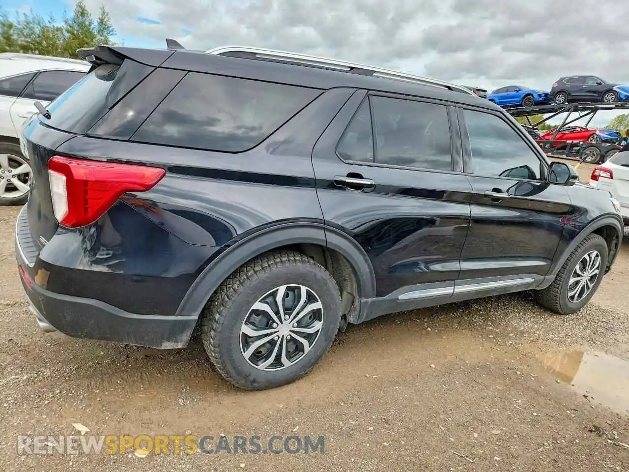 3 Photograph of a damaged car 1FM5K8FW6MNA03788 FORD EXPLORER 2021
