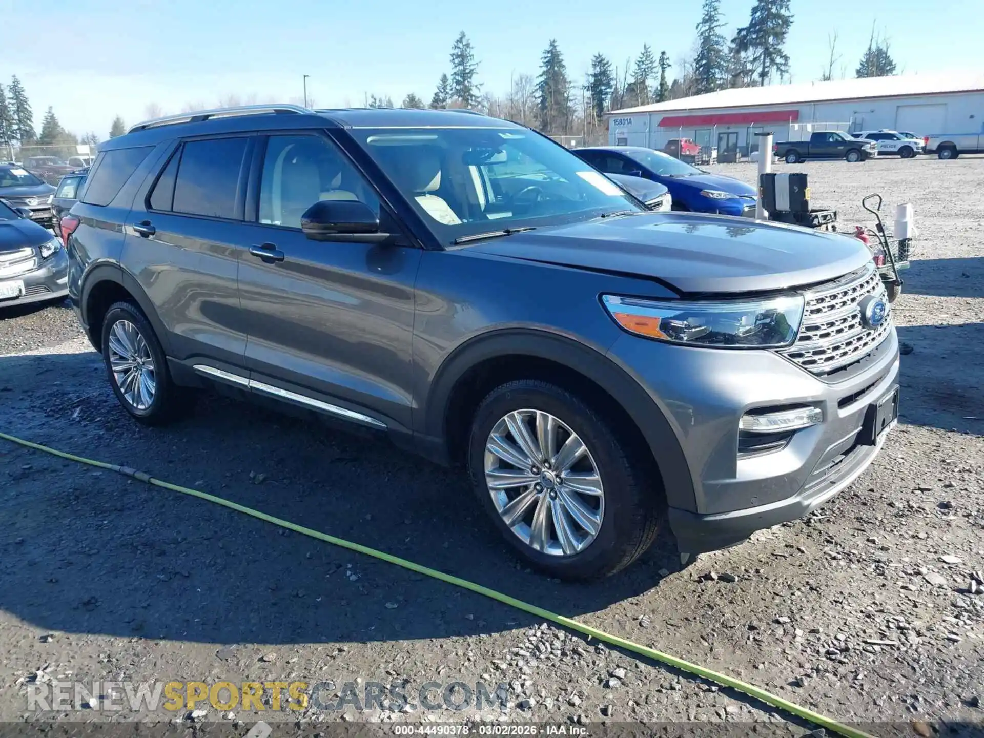 1 Photograph of a damaged car 1FM5K8FW6MNA11678 FORD EXPLORER 2021