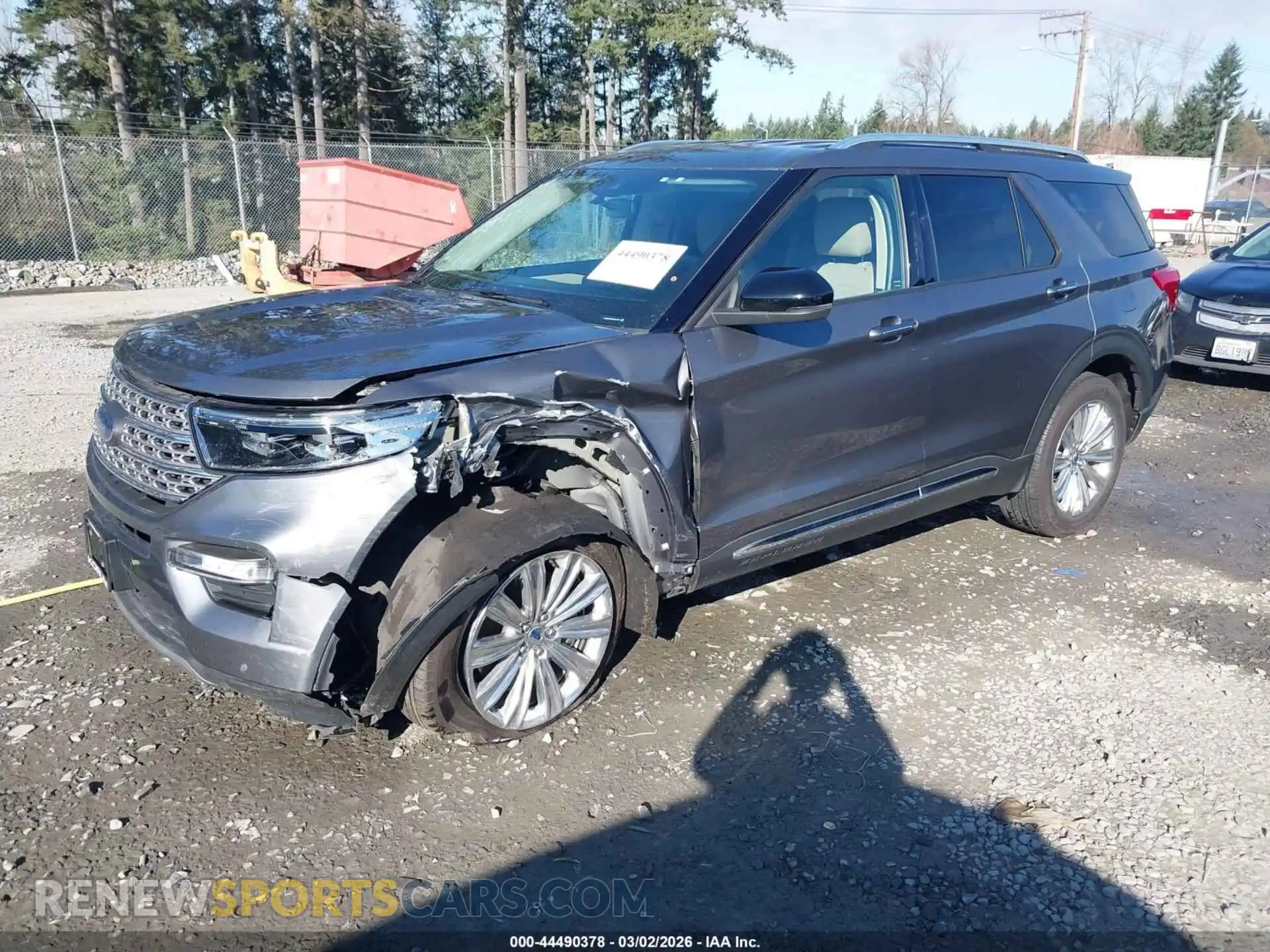 2 Photograph of a damaged car 1FM5K8FW6MNA11678 FORD EXPLORER 2021