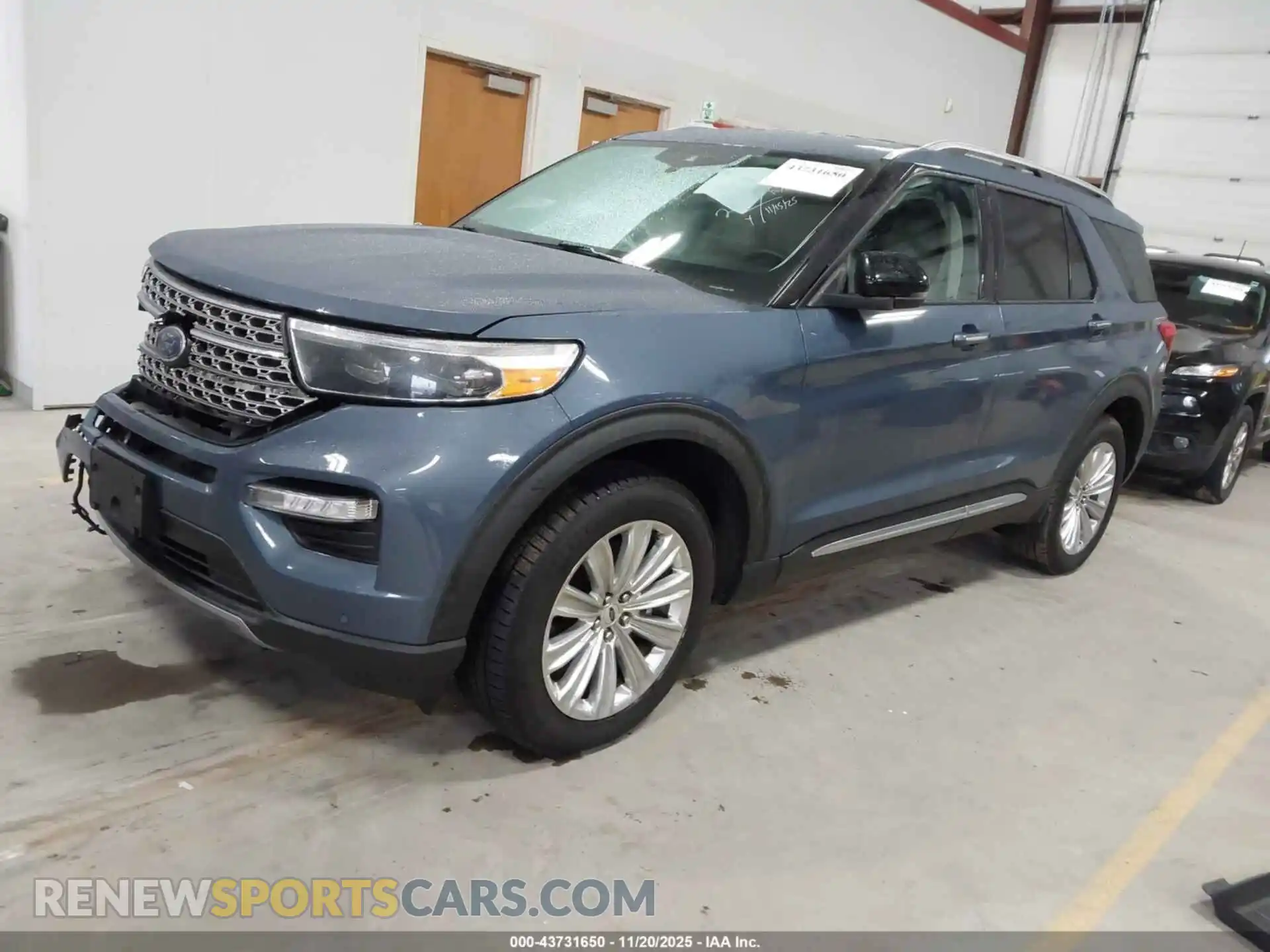 2 fotografías del automóvil dañado 1FM5K8FW6MNA12152 FORD EXPLORER 2021