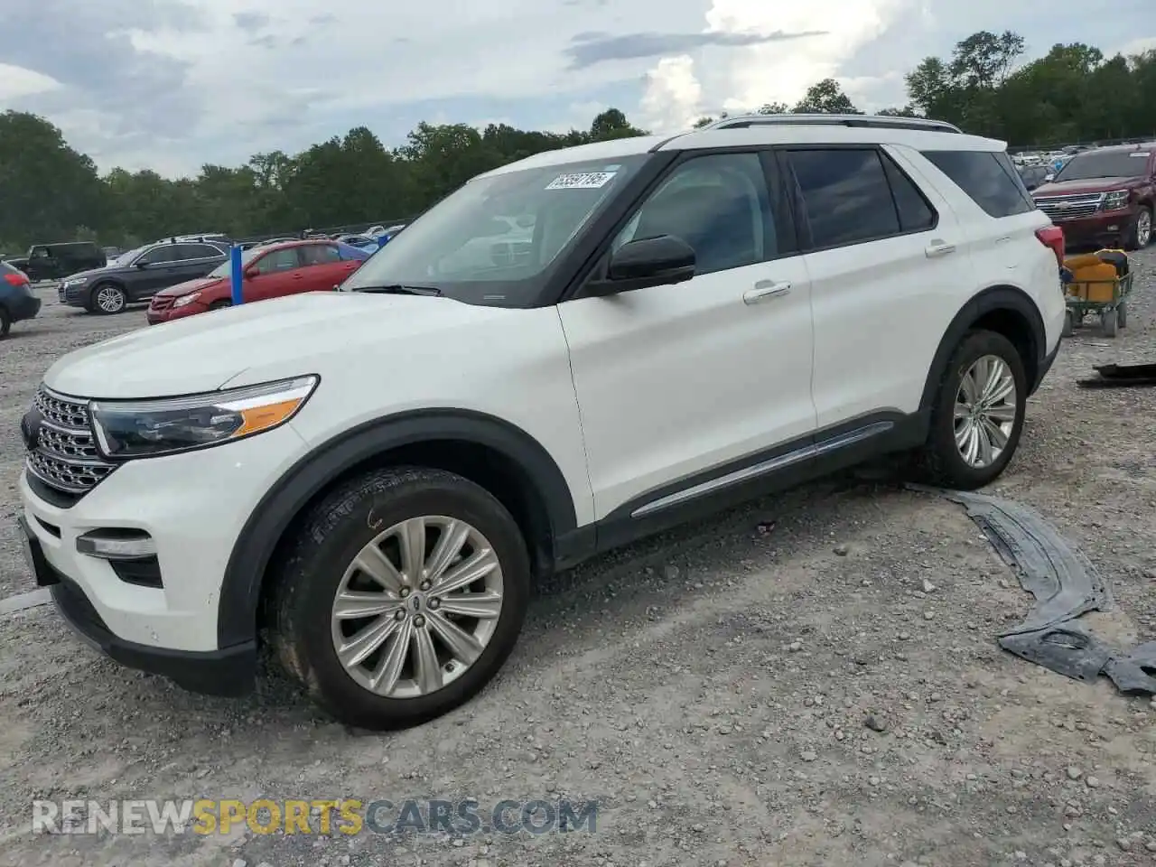 1 fotografías del automóvil dañado 1FM5K8FW6MNA13432 FORD EXPLORER 2021