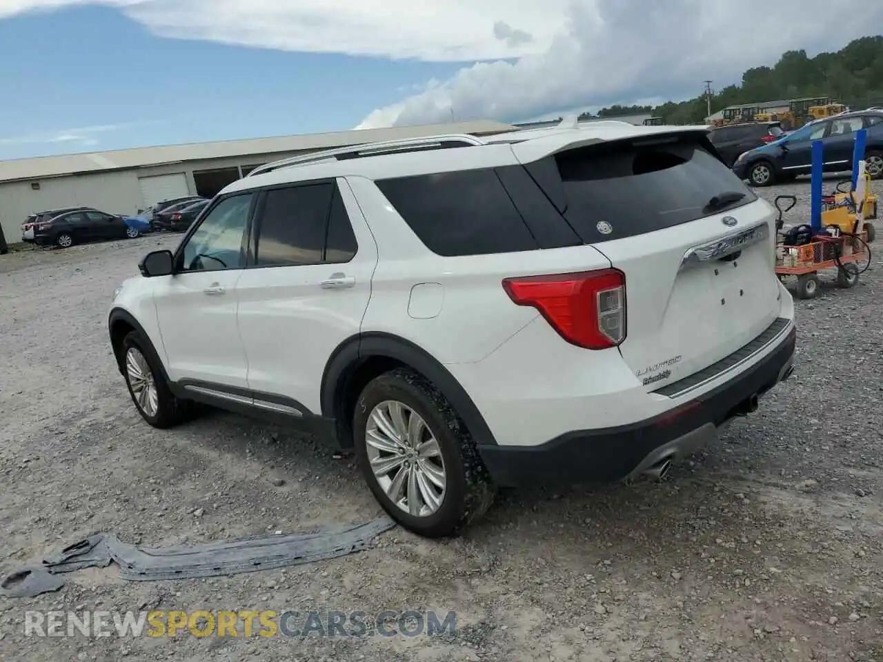 2 fotografías del automóvil dañado 1FM5K8FW6MNA13432 FORD EXPLORER 2021
