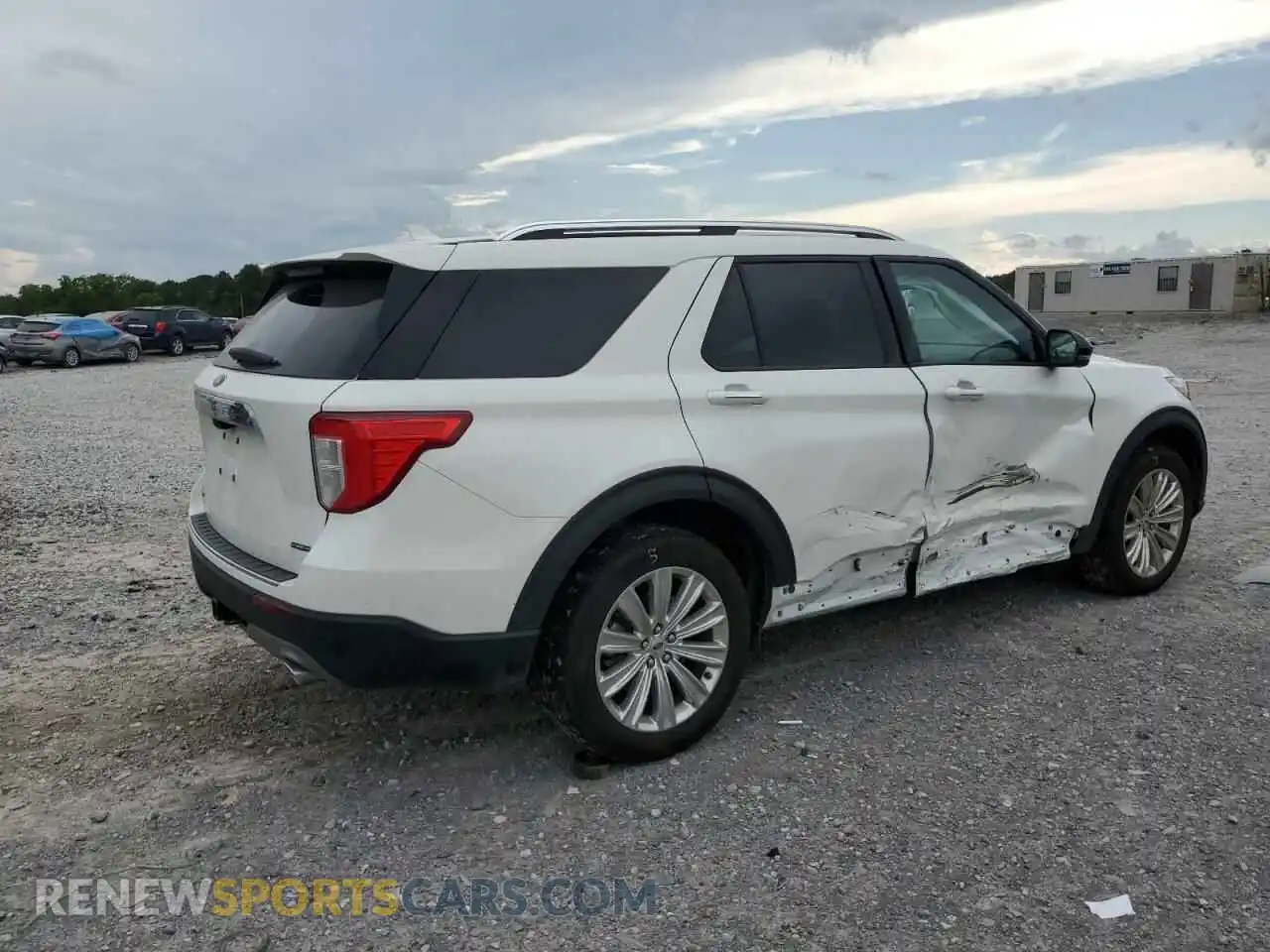 3 fotografías del automóvil dañado 1FM5K8FW6MNA13432 FORD EXPLORER 2021