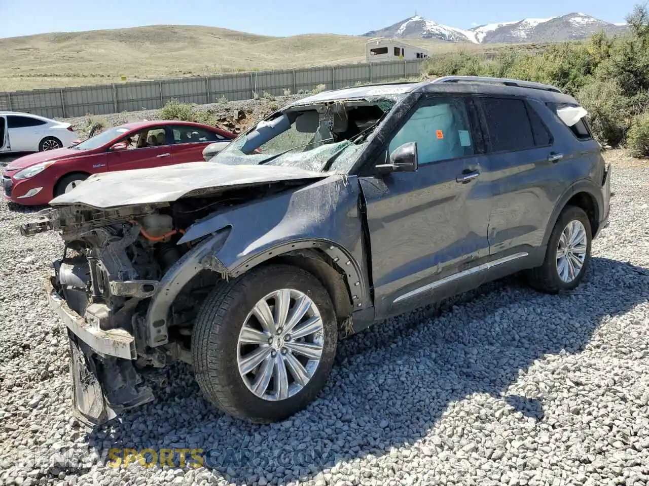 1 Photograph of a damaged car 1FM5K8FWXMNA11196 FORD EXPLORER 2021