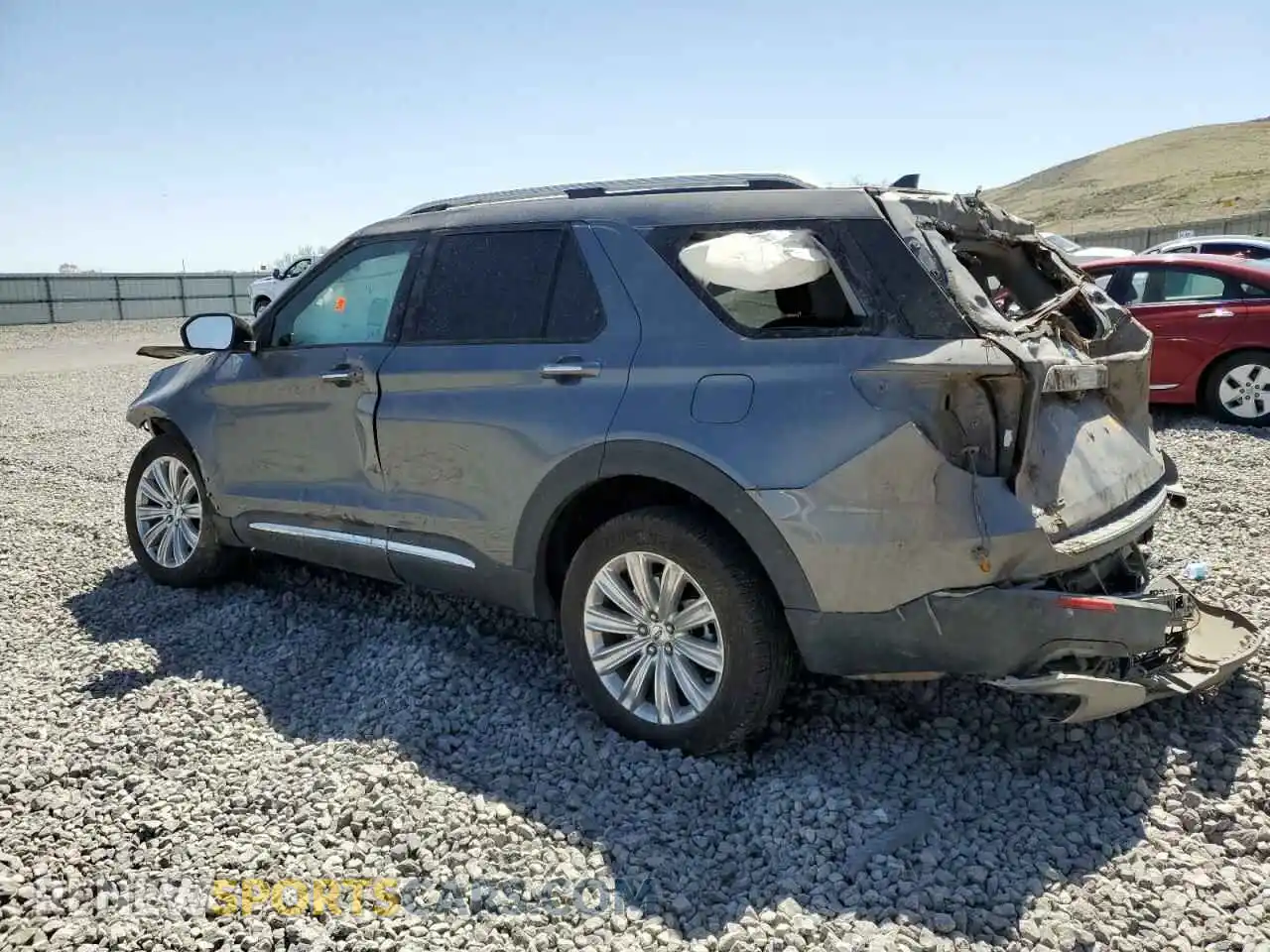 2 Photograph of a damaged car 1FM5K8FWXMNA11196 FORD EXPLORER 2021