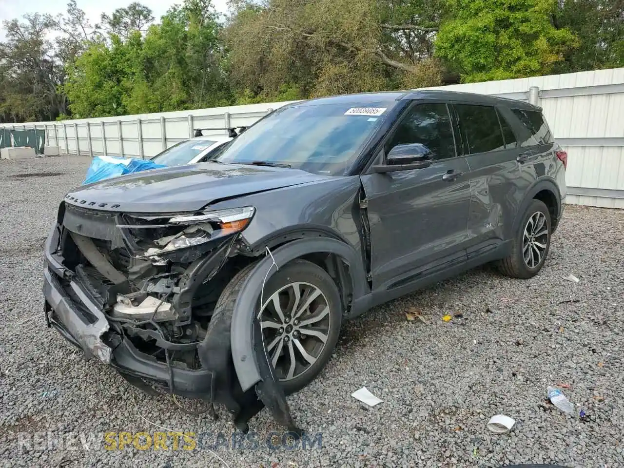 1 Photograph of a damaged car 1FM5K8GC0MGA51702 FORD EXPLORER 2021