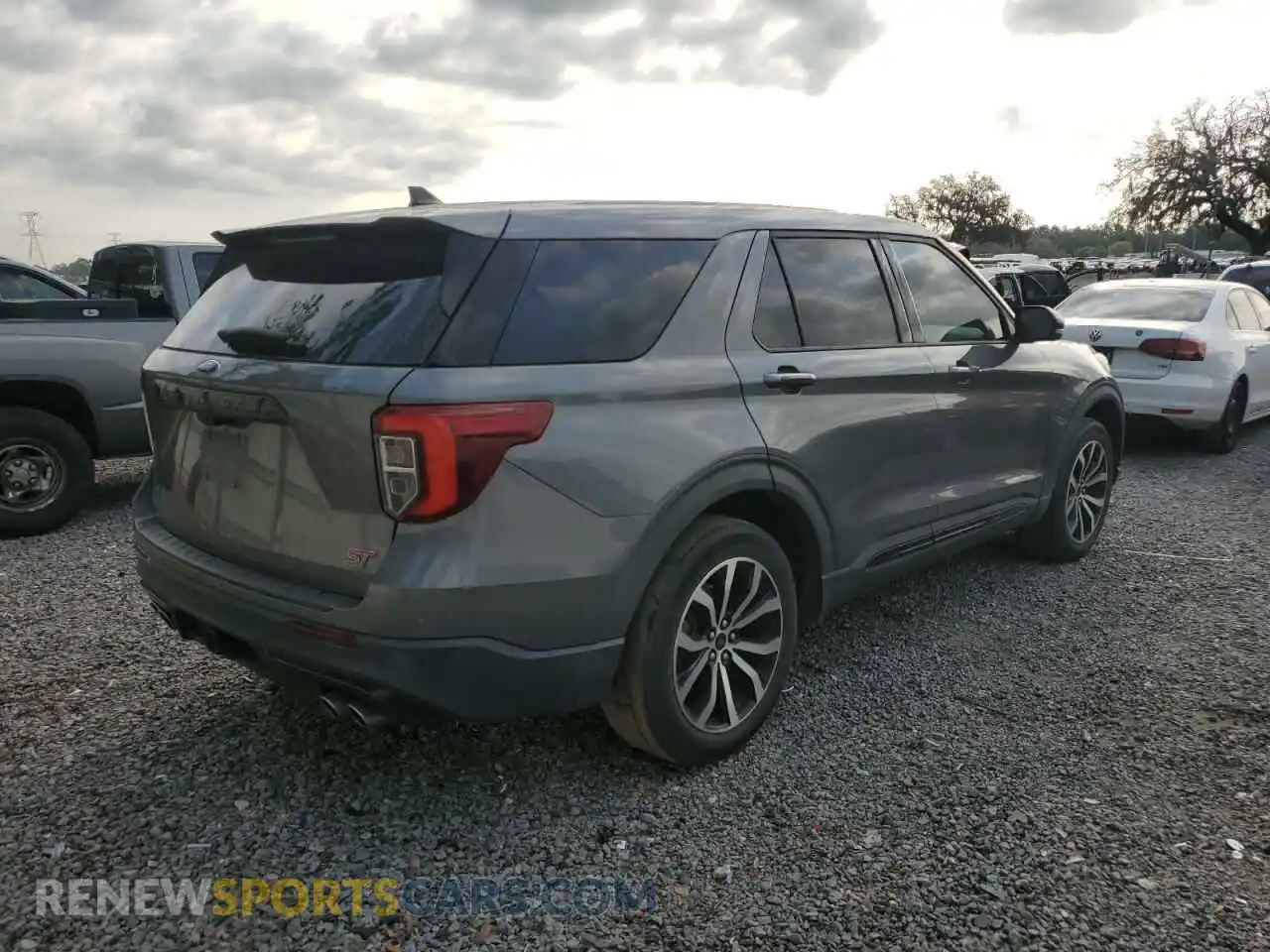 3 Photograph of a damaged car 1FM5K8GC0MGA51702 FORD EXPLORER 2021