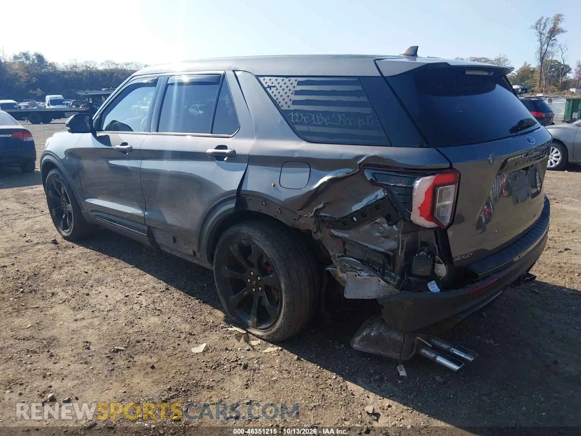 3 Photograph of a damaged car 1FM5K8GC0MGB48723 FORD EXPLORER 2021