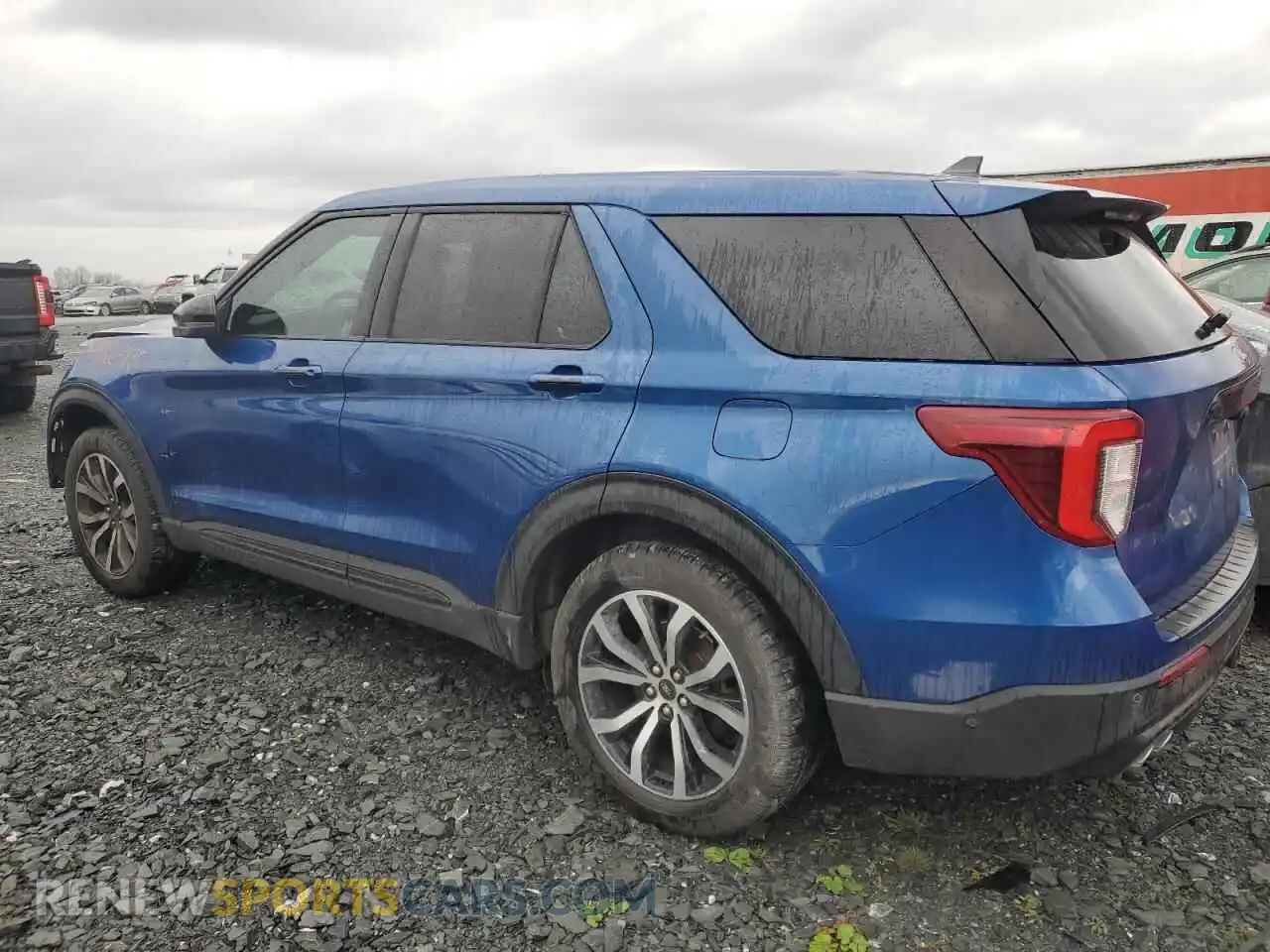 2 Photograph of a damaged car 1FM5K8GC0MGB65179 FORD EXPLORER 2021