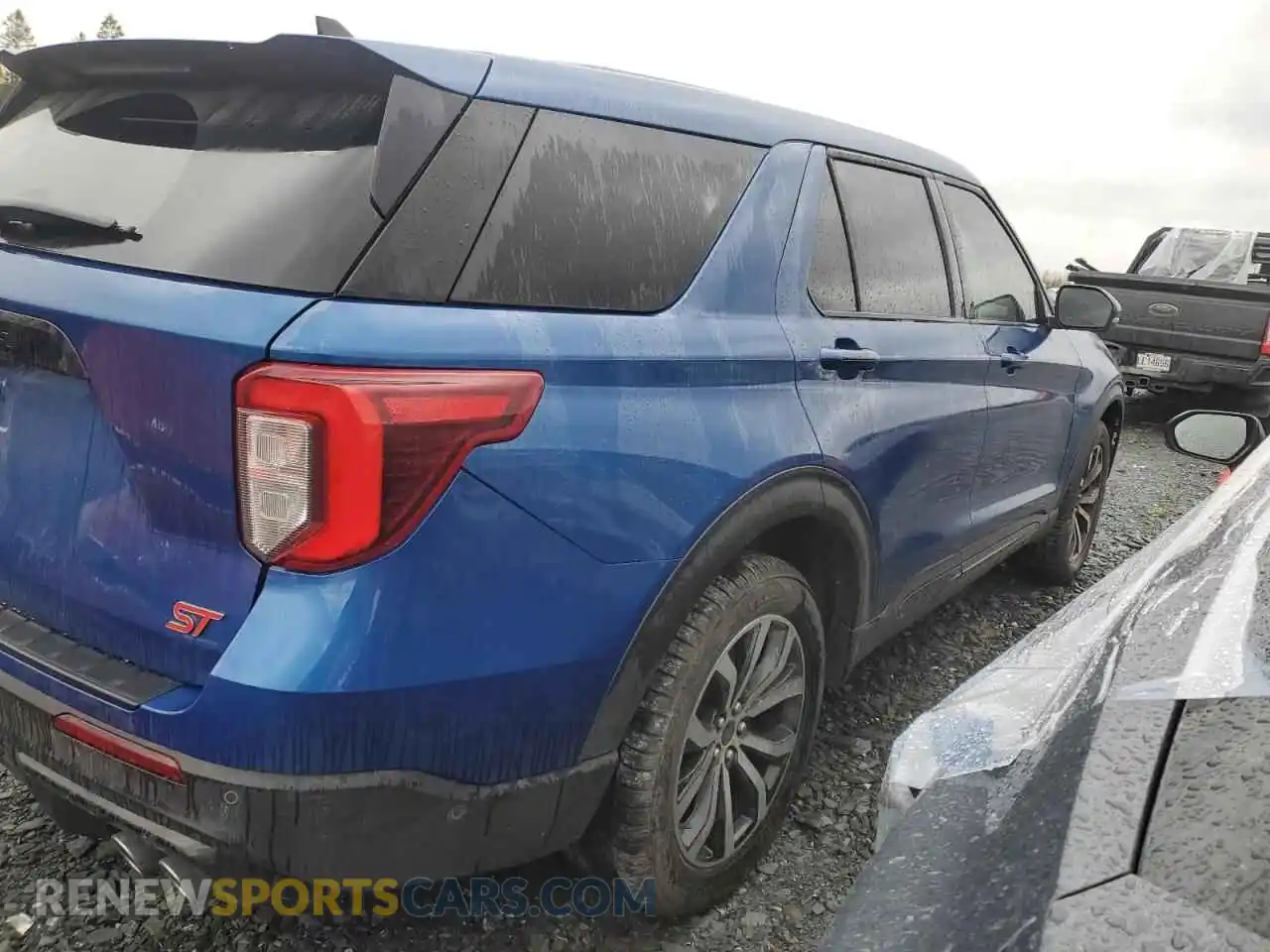 3 Photograph of a damaged car 1FM5K8GC0MGB65179 FORD EXPLORER 2021