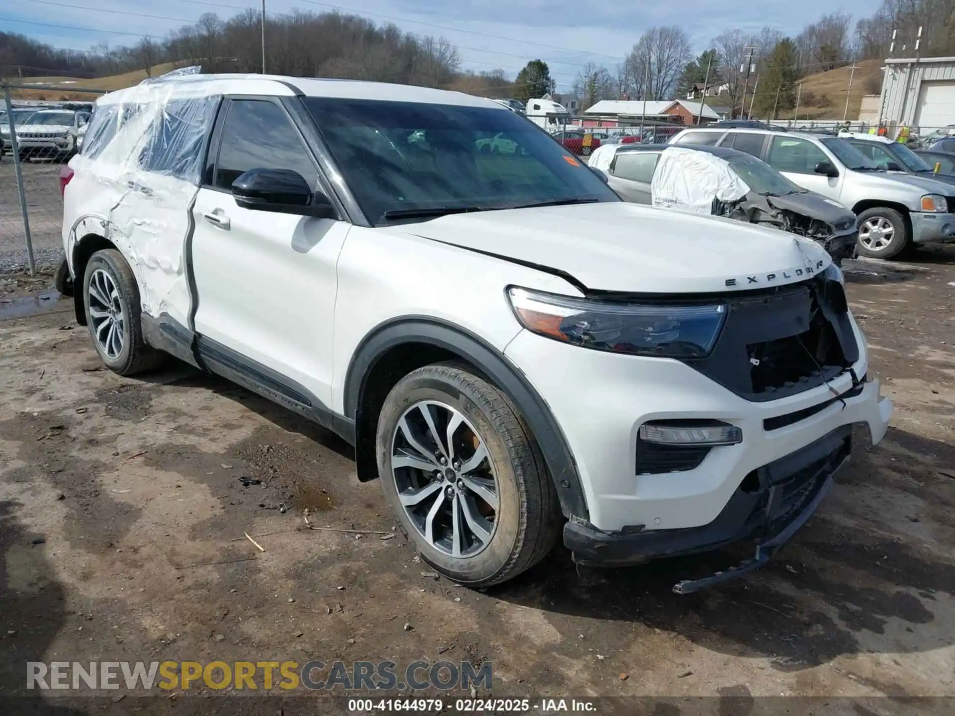 1 Photograph of a damaged car 1FM5K8GC1MGA13671 FORD EXPLORER 2021