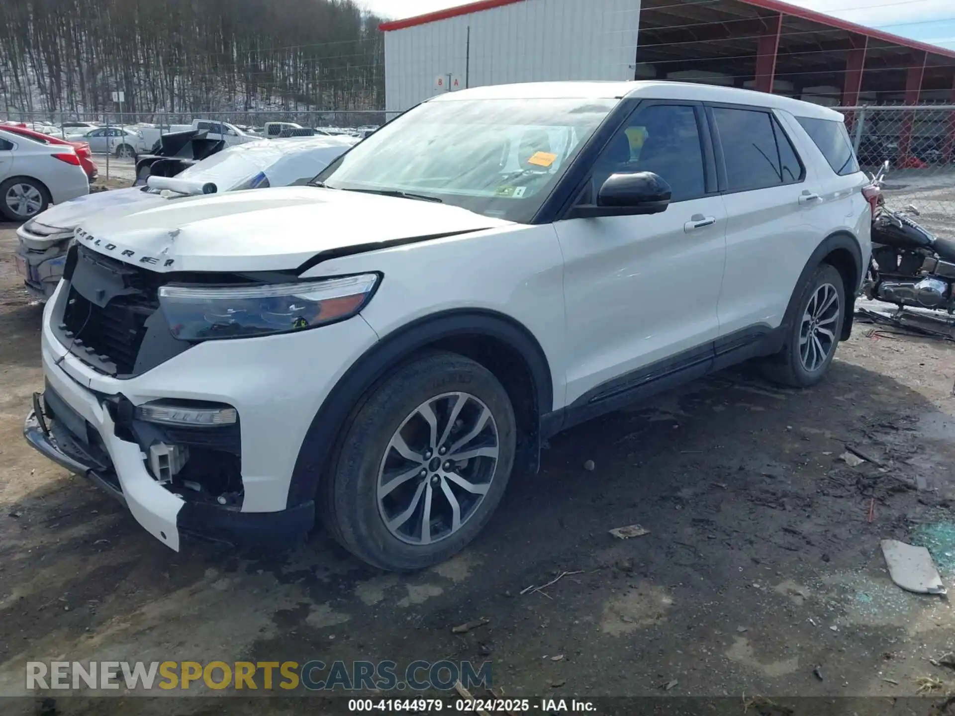 2 Photograph of a damaged car 1FM5K8GC1MGA13671 FORD EXPLORER 2021