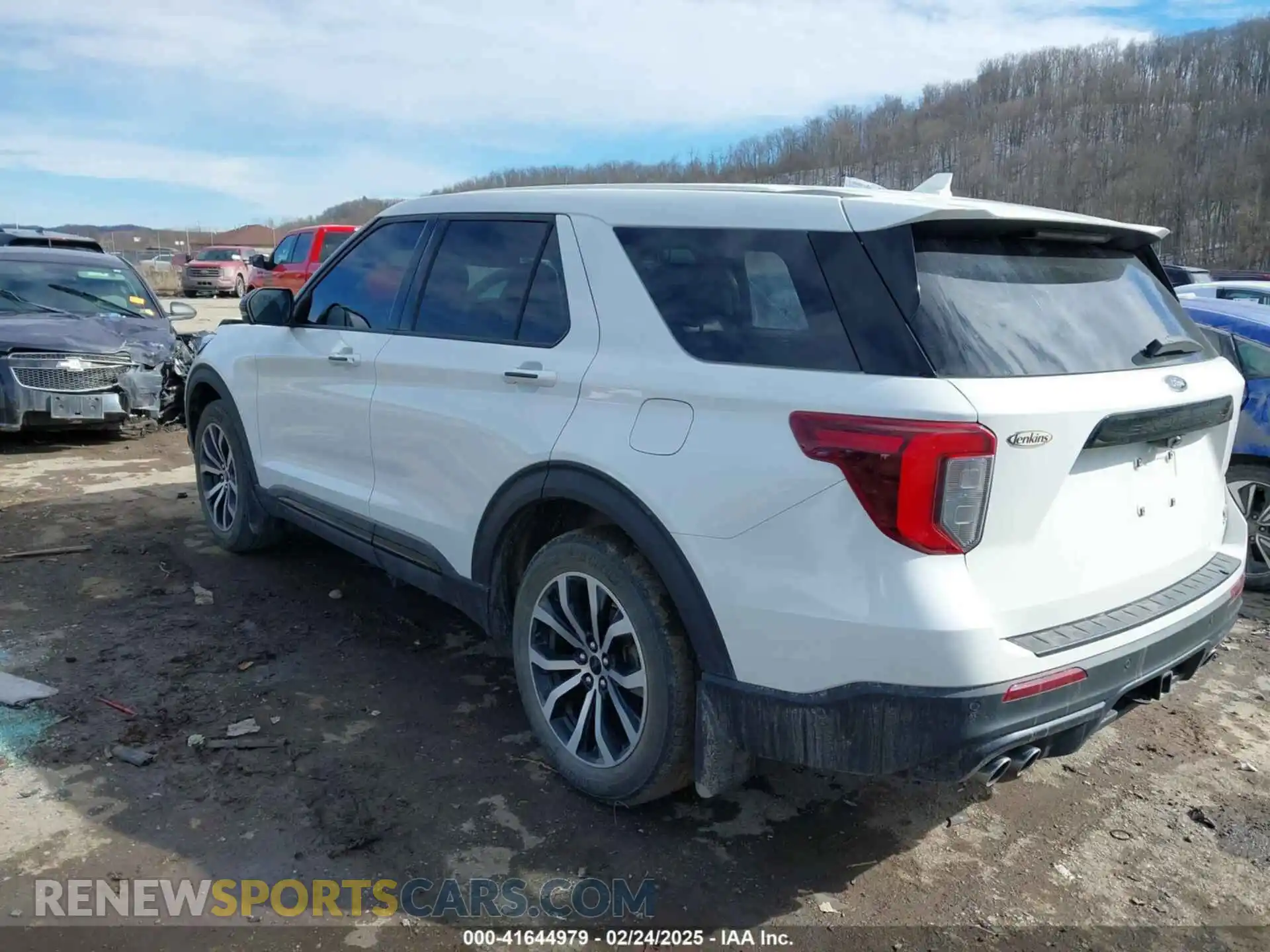 3 Photograph of a damaged car 1FM5K8GC1MGA13671 FORD EXPLORER 2021