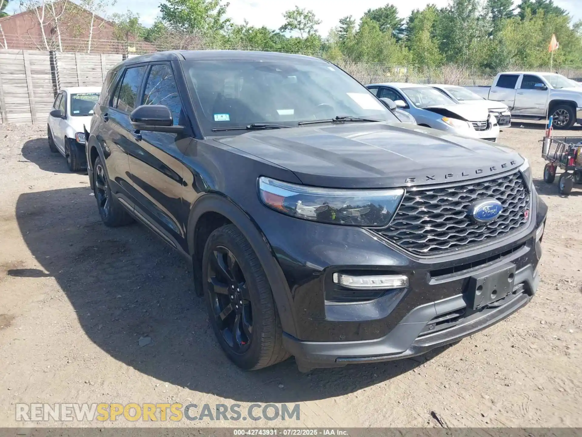 1 Photograph of a damaged car 1FM5K8GC1MGA34519 FORD EXPLORER 2021