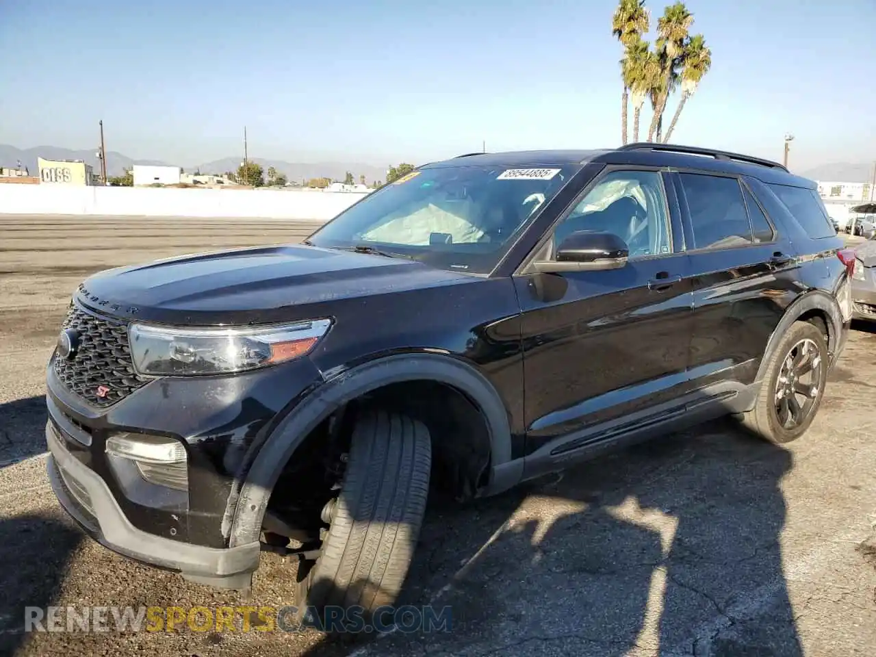 1 Photograph of a damaged car 1FM5K8GC1MGA72283 FORD EXPLORER 2021