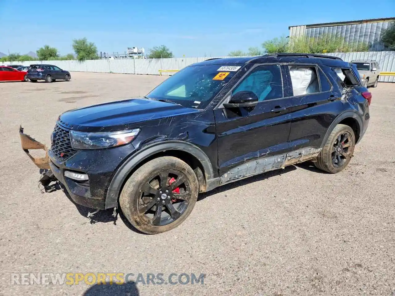 1 Photograph of a damaged car 1FM5K8GC1MGB60640 FORD EXPLORER 2021