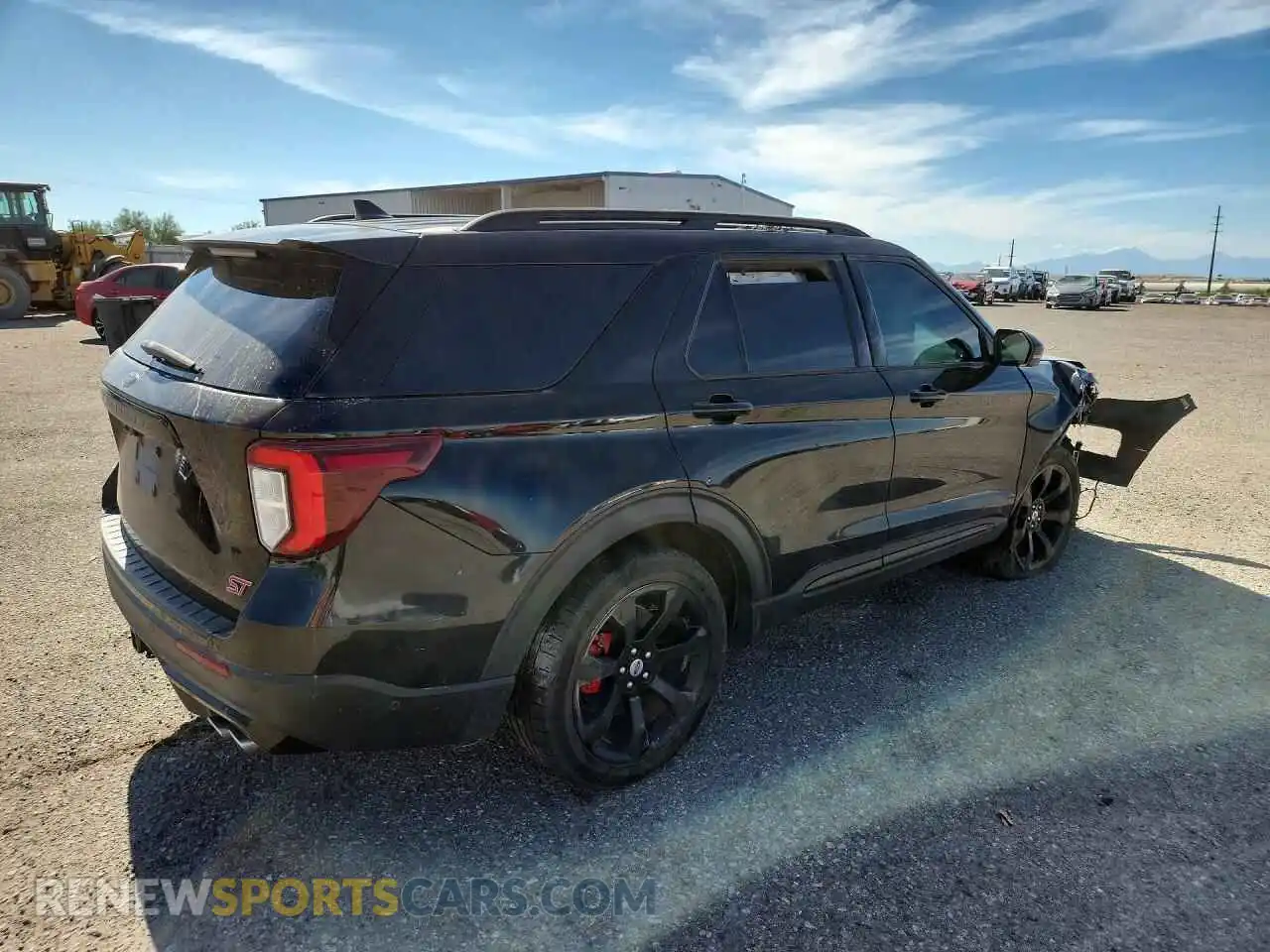 3 Photograph of a damaged car 1FM5K8GC1MGB60640 FORD EXPLORER 2021