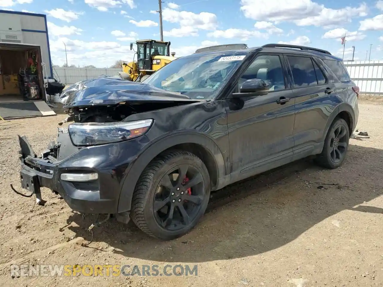 1 Photograph of a damaged car 1FM5K8GC1MGC13160 FORD EXPLORER 2021