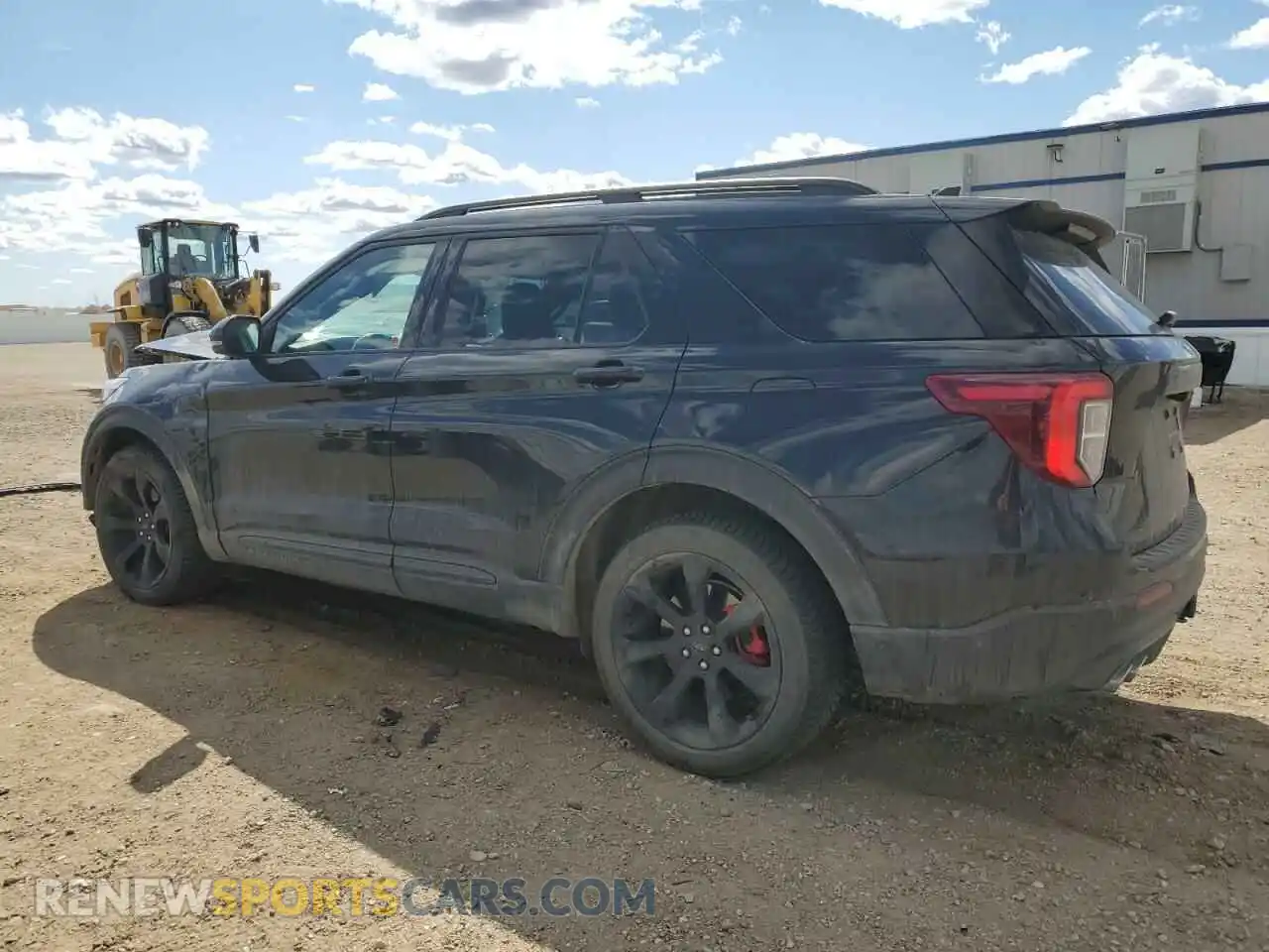 2 Photograph of a damaged car 1FM5K8GC1MGC13160 FORD EXPLORER 2021