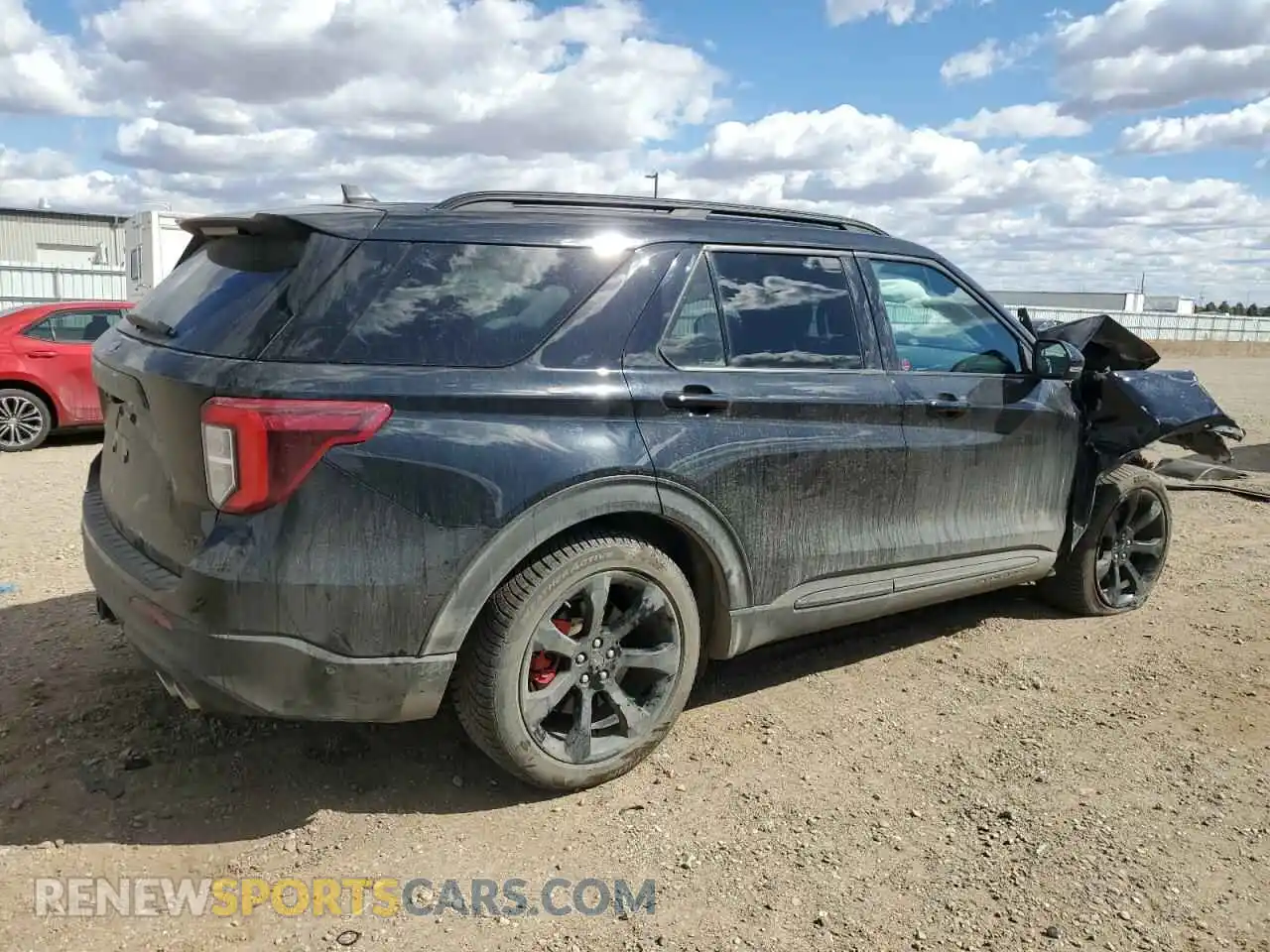 3 Photograph of a damaged car 1FM5K8GC1MGC13160 FORD EXPLORER 2021