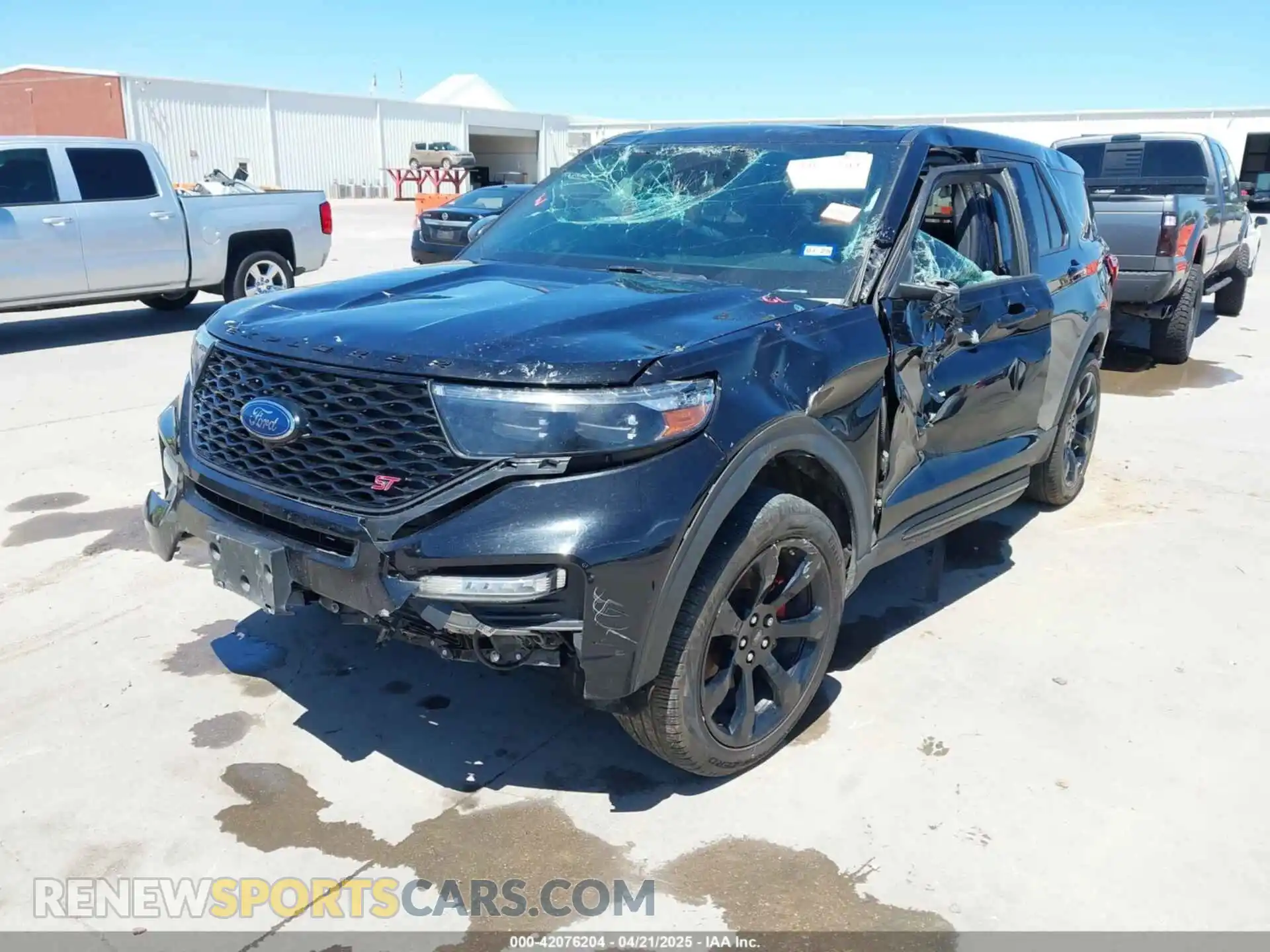 2 Photograph of a damaged car 1FM5K8GC1MGC24661 FORD EXPLORER 2021