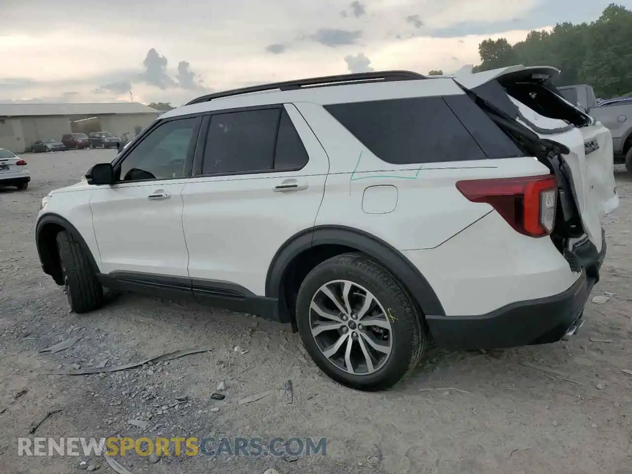 2 Photograph of a damaged car 1FM5K8GC1MGC27768 FORD EXPLORER 2021