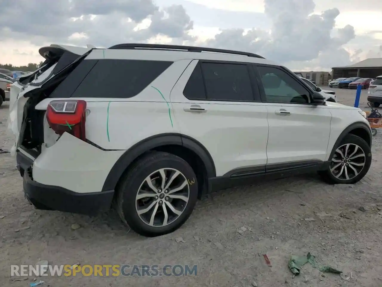 3 Photograph of a damaged car 1FM5K8GC1MGC27768 FORD EXPLORER 2021