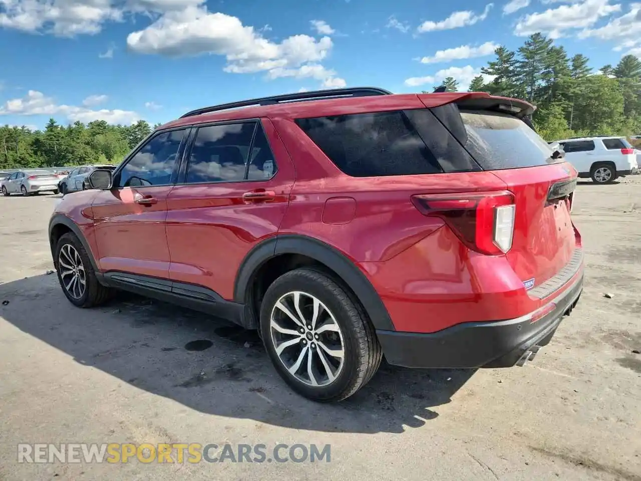 2 Photograph of a damaged car 1FM5K8GC2MGA25618 FORD EXPLORER 2021