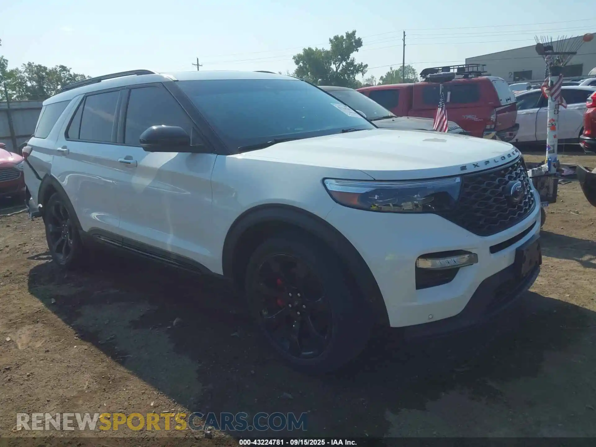 1 Photograph of a damaged car 1FM5K8GC2MGA95040 FORD EXPLORER 2021