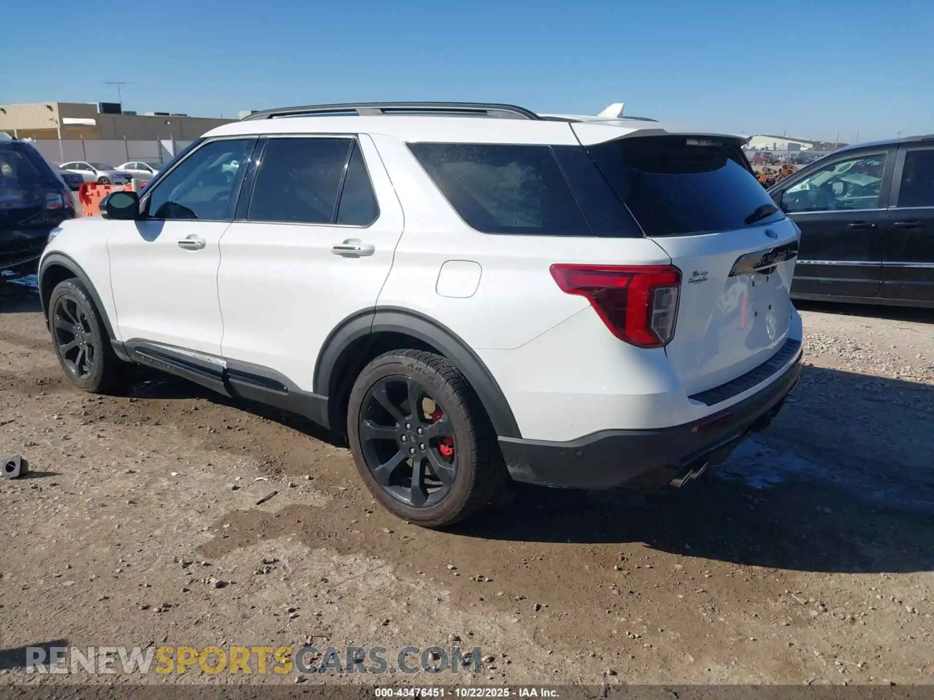 3 Photograph of a damaged car 1FM5K8GC2MGB16582 FORD EXPLORER 2021