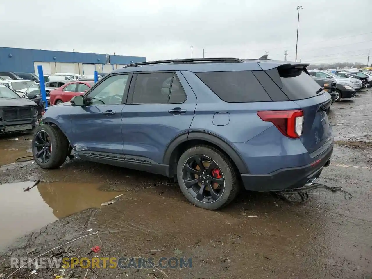 2 Photograph of a damaged car 1FM5K8GC2MGB30823 FORD EXPLORER 2021