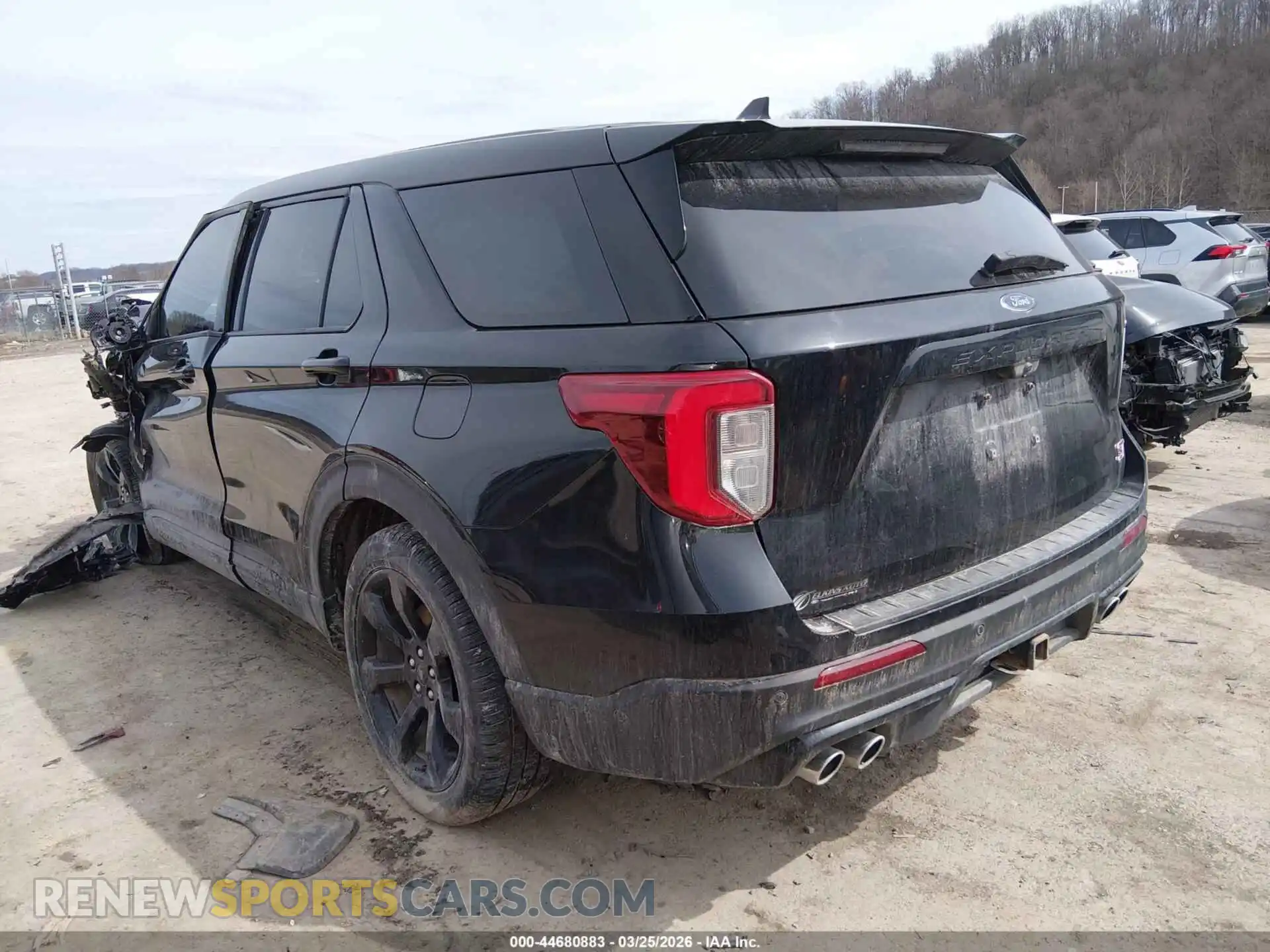 3 Photograph of a damaged car 1FM5K8GC2MGB41787 FORD EXPLORER 2021