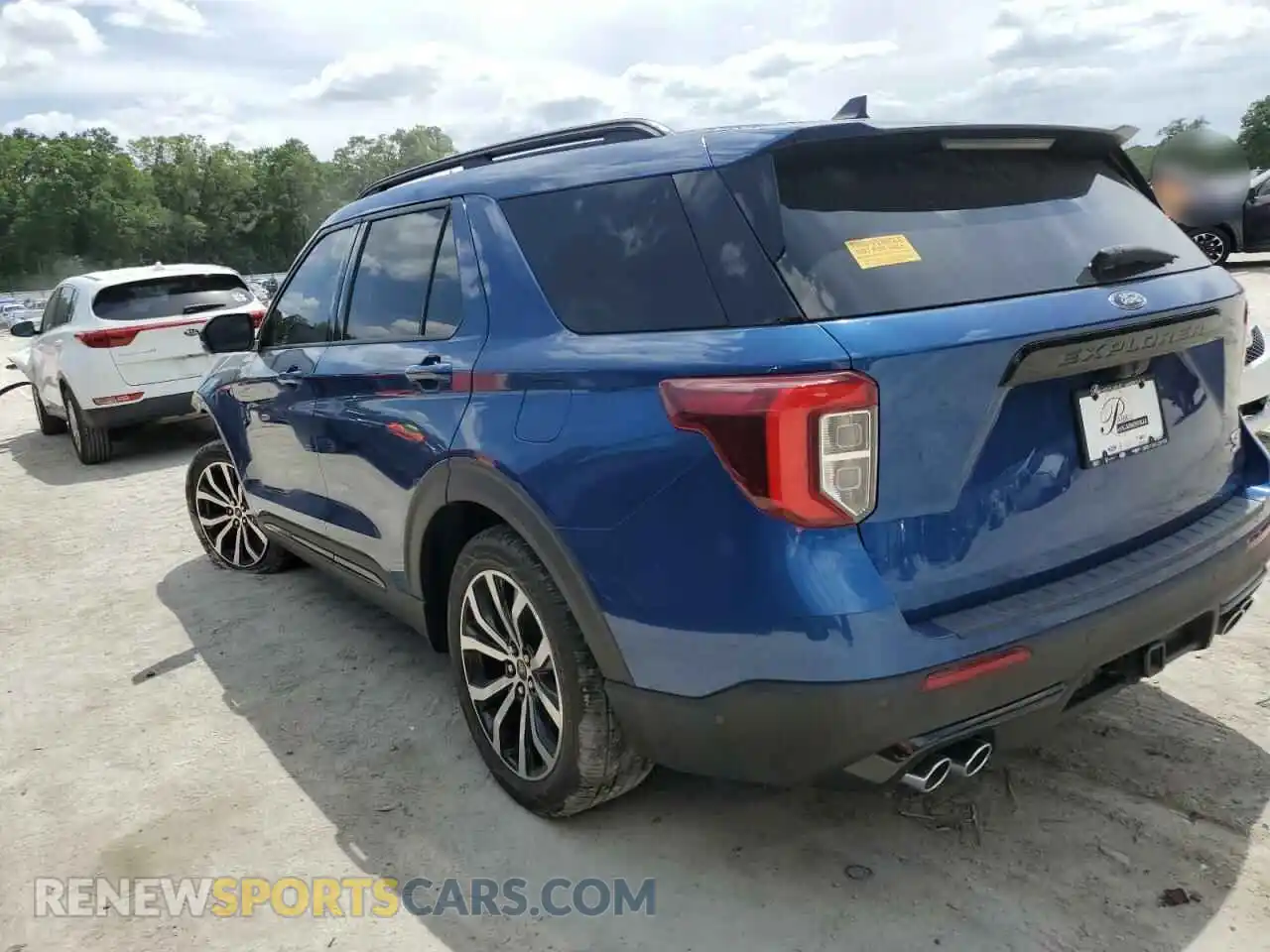 2 fotografías del automóvil dañado 1FM5K8GC3MGA31833 FORD EXPLORER 2021