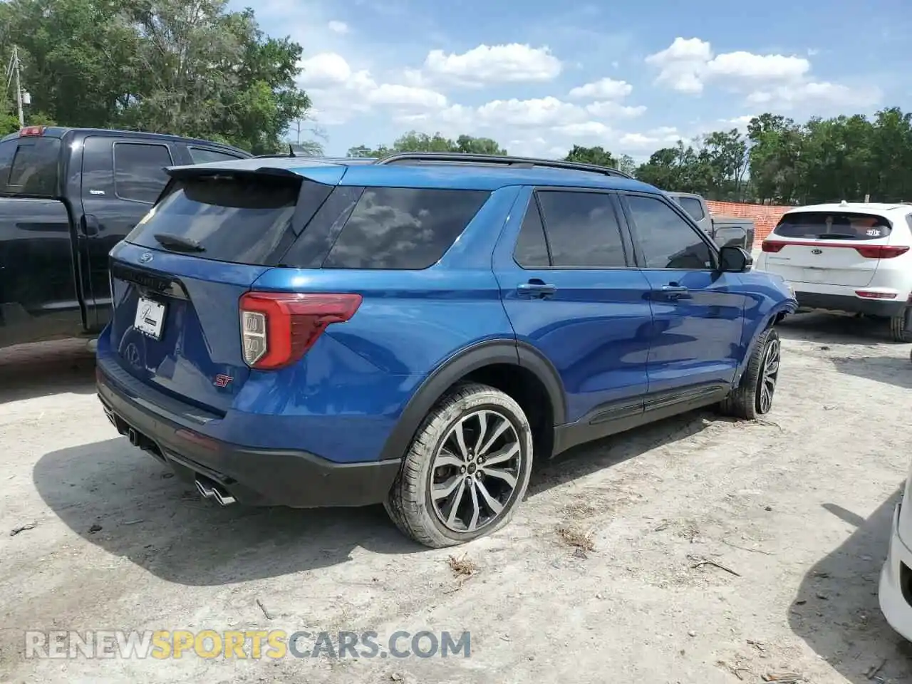 3 fotografías del automóvil dañado 1FM5K8GC3MGA31833 FORD EXPLORER 2021
