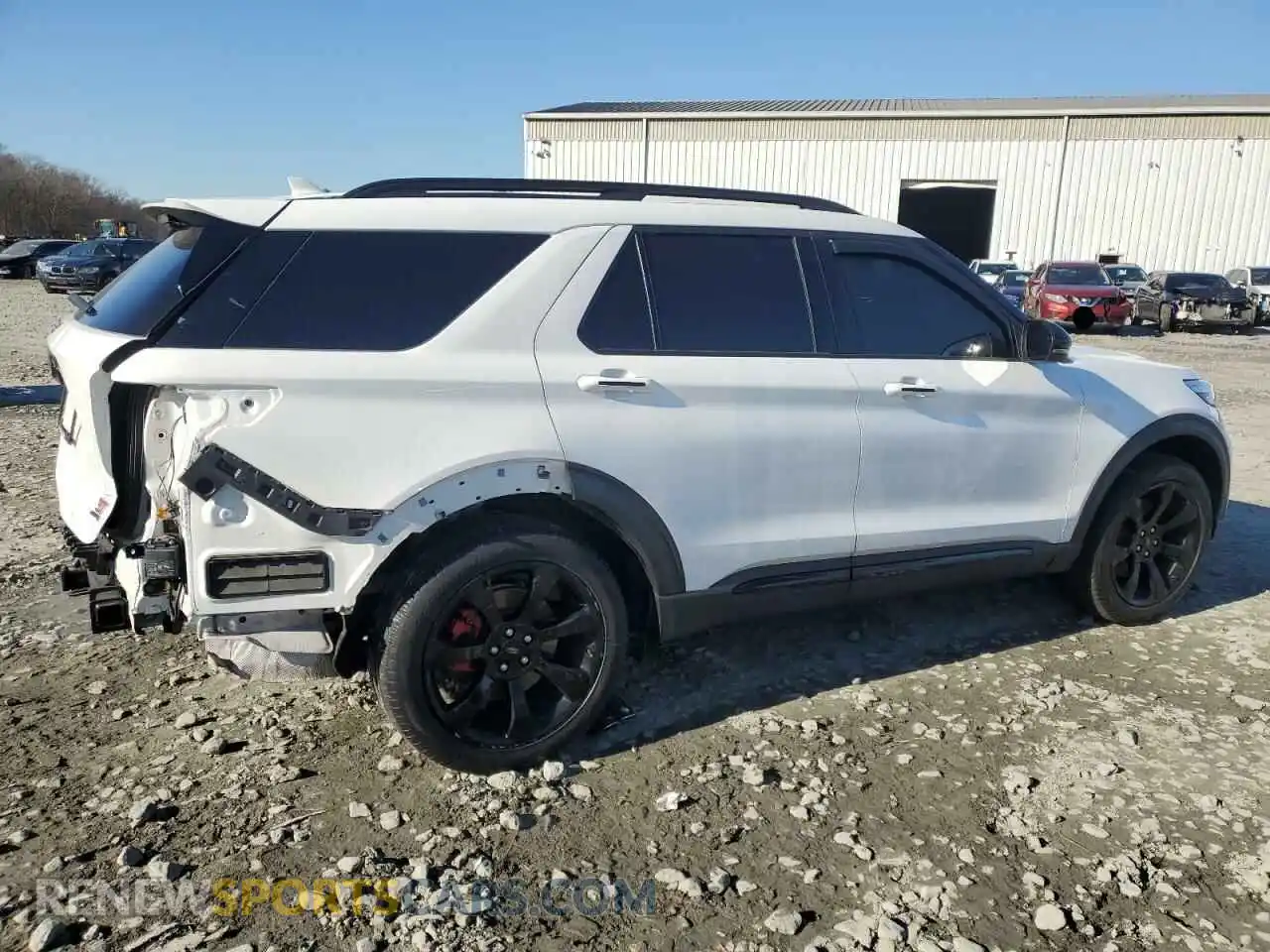 3 Photograph of a damaged car 1FM5K8GC3MGA36532 FORD EXPLORER 2021