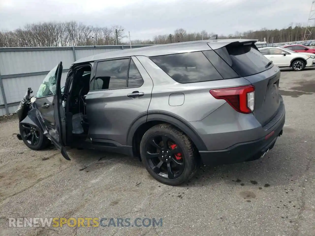 2 Photograph of a damaged car 1FM5K8GC3MGA55033 FORD EXPLORER 2021