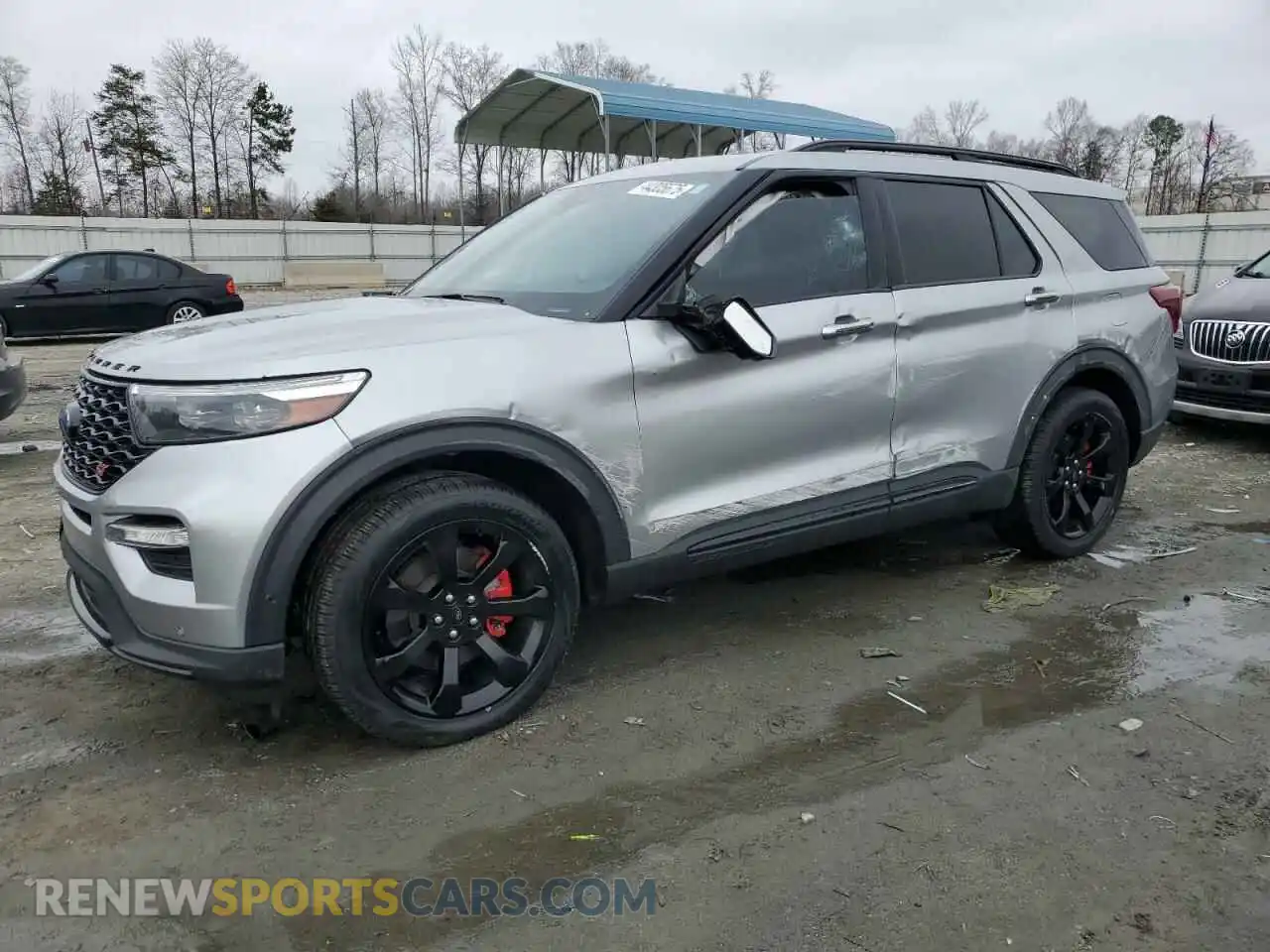 1 Photograph of a damaged car 1FM5K8GC3MGB27378 FORD EXPLORER 2021