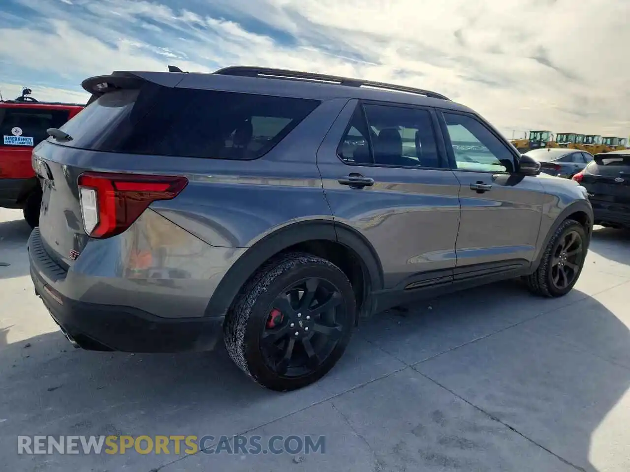 3 fotografías del automóvil dañado 1FM5K8GC3MGC32051 FORD EXPLORER 2021