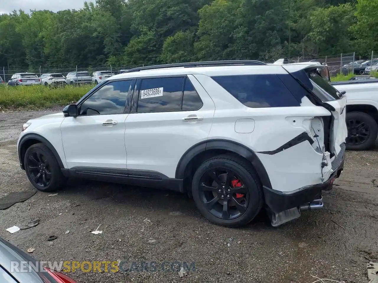 2 Photograph of a damaged car 1FM5K8GC4MGB12565 FORD EXPLORER 2021