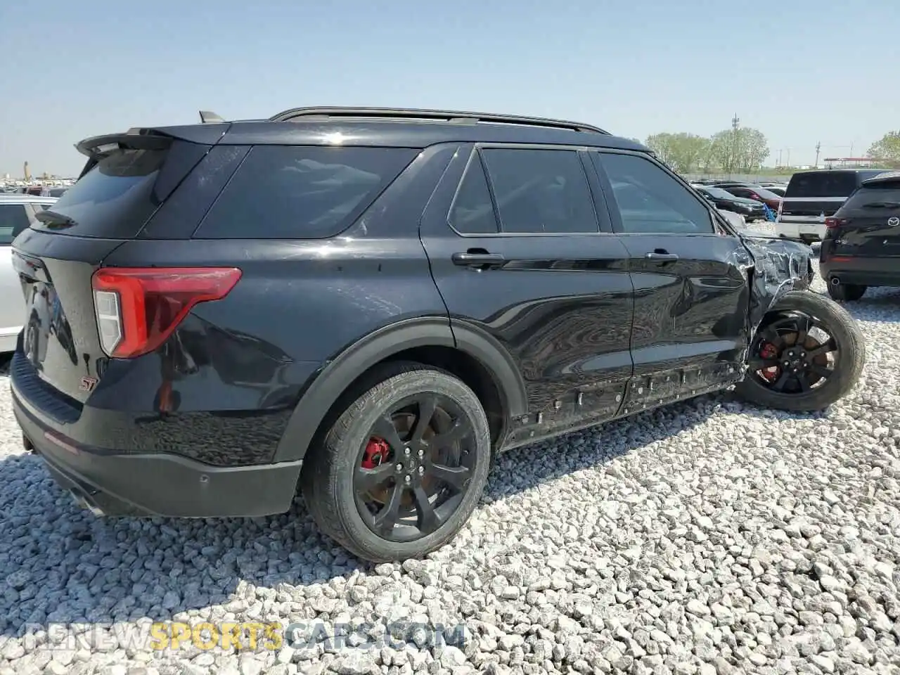 3 Photograph of a damaged car 1FM5K8GC4MGB49910 FORD EXPLORER 2021