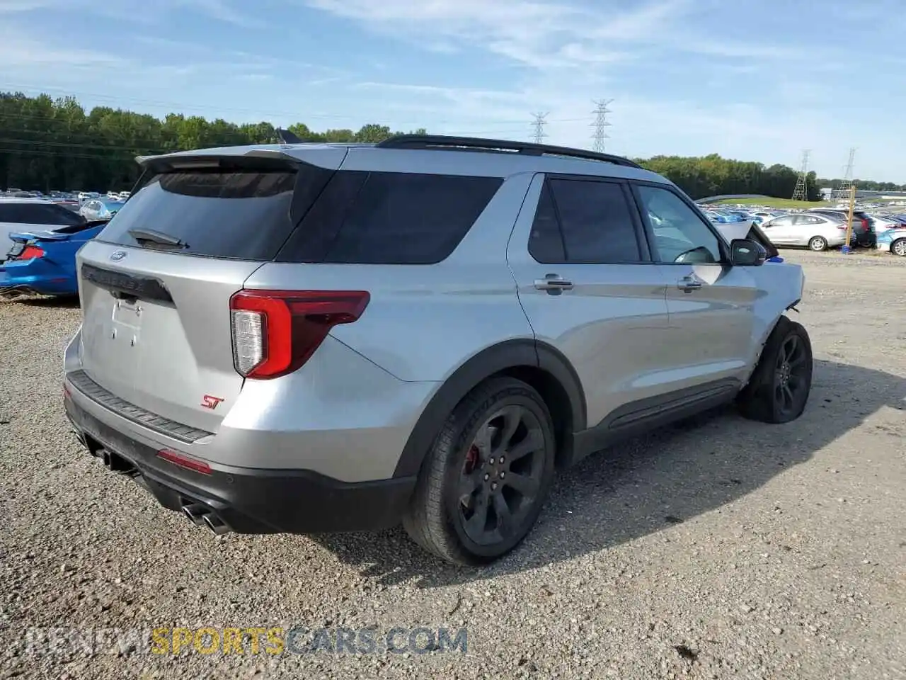 3 Photograph of a damaged car 1FM5K8GC4MGB63564 FORD EXPLORER 2021