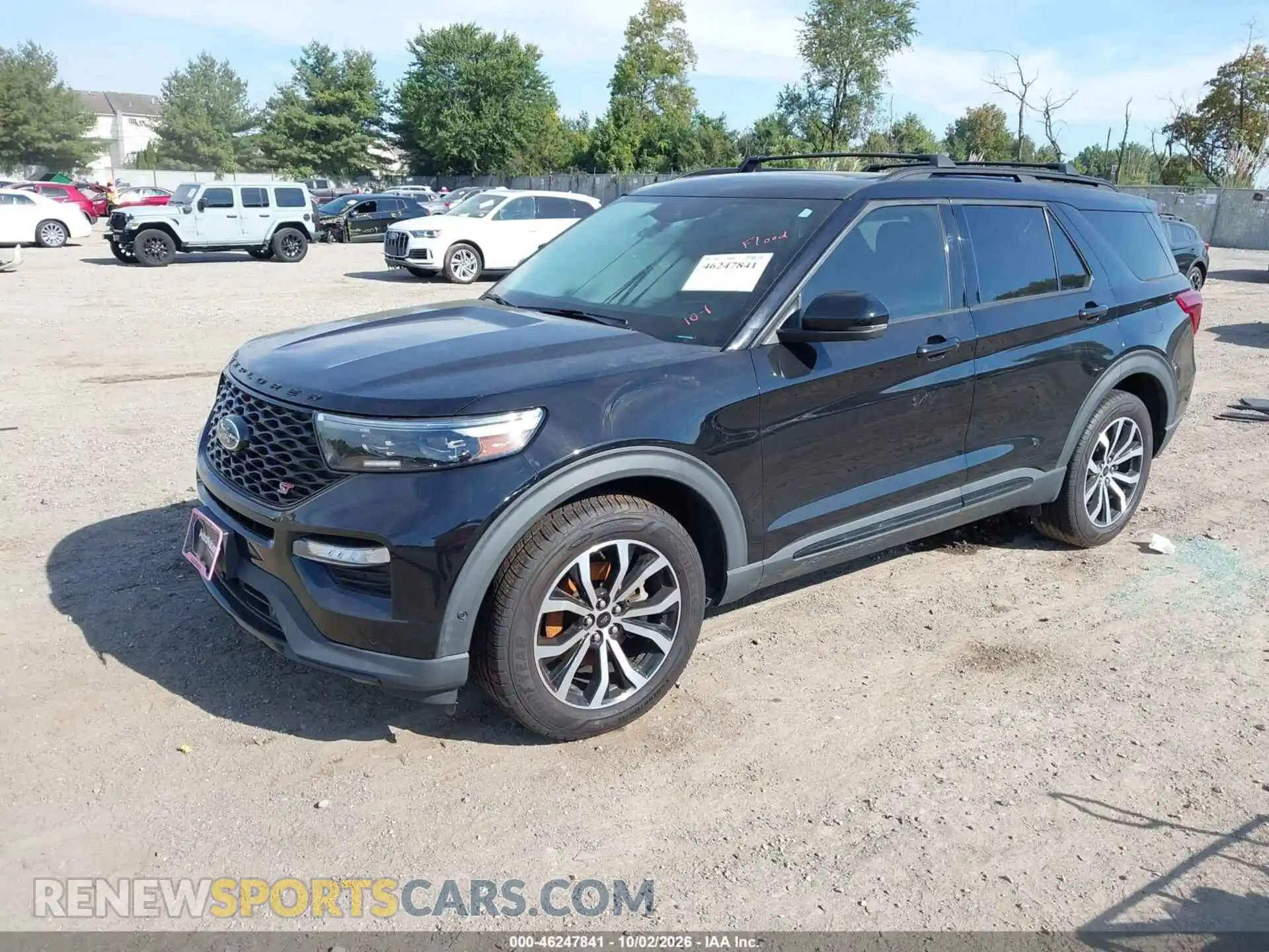 2 Photograph of a damaged car 1FM5K8GC5MGA22633 FORD EXPLORER 2021