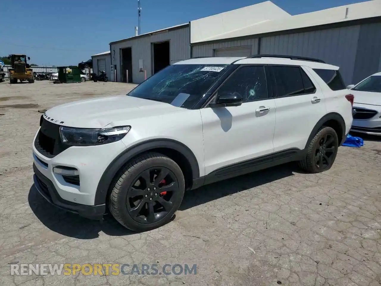 1 Photograph of a damaged car 1FM5K8GC5MGB00828 FORD EXPLORER 2021